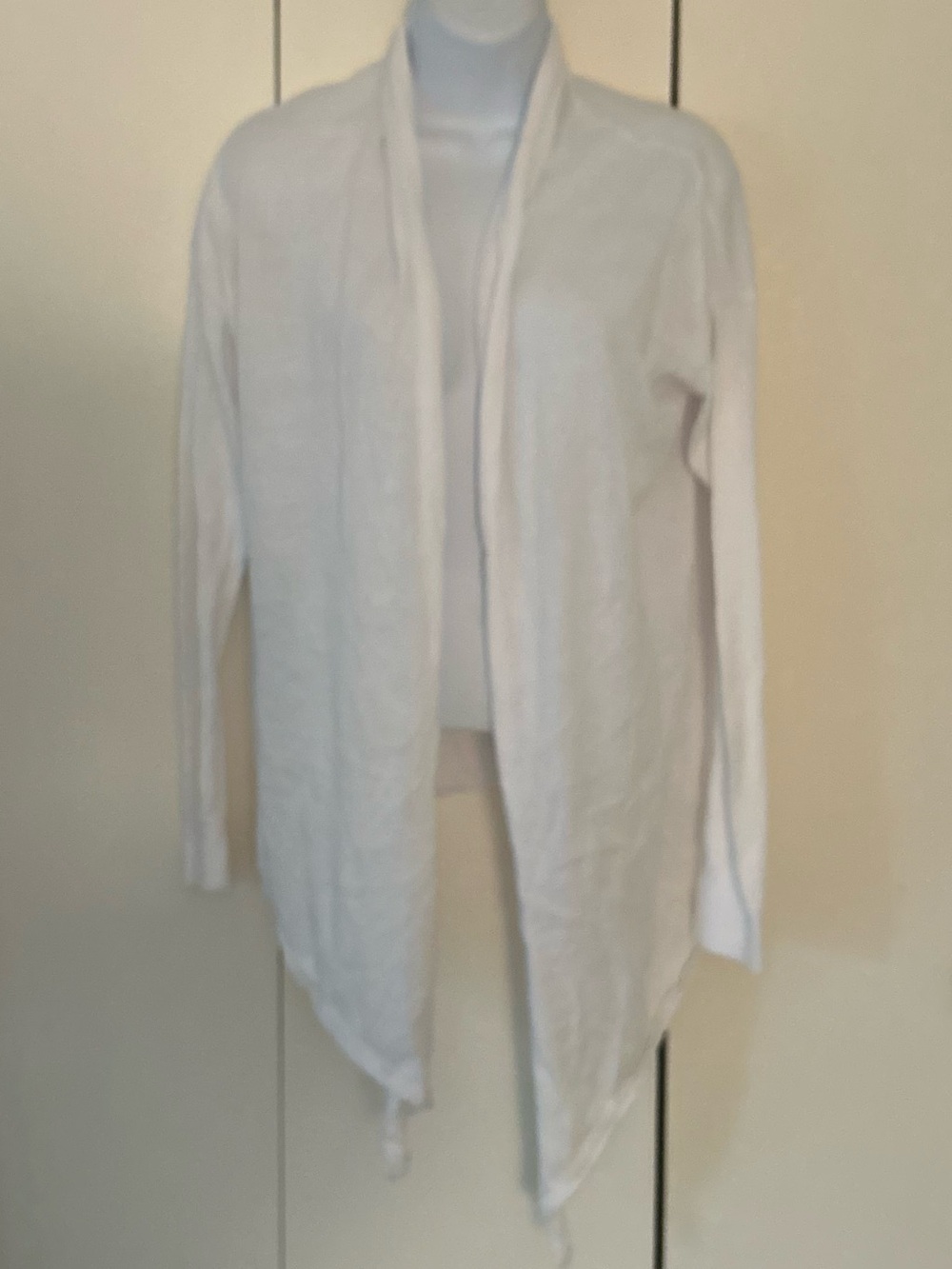 GAP Cotton blend Open Drape Front Cardigan XS